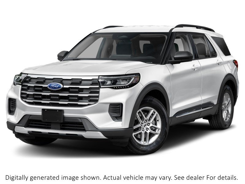 2026 Ford Explorer Active W/200A Pkg 4WD Space White Metallic  Shot 1
