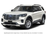 2026 Ford Explorer Active W/200A Pkg 4WD Star White Metallic Tri-Coat  Shot 4