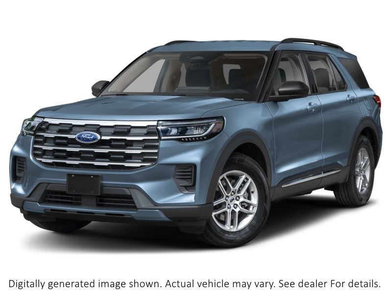2025 Ford Explorer Active | 4WD  | ROOF | COMF PKG | PREM 20s Vapor Blue Metallic  Shot 4