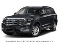 2027 Ford Explorer Active W/200A Pkg 4WD Agate Black Metallic  Shot 4