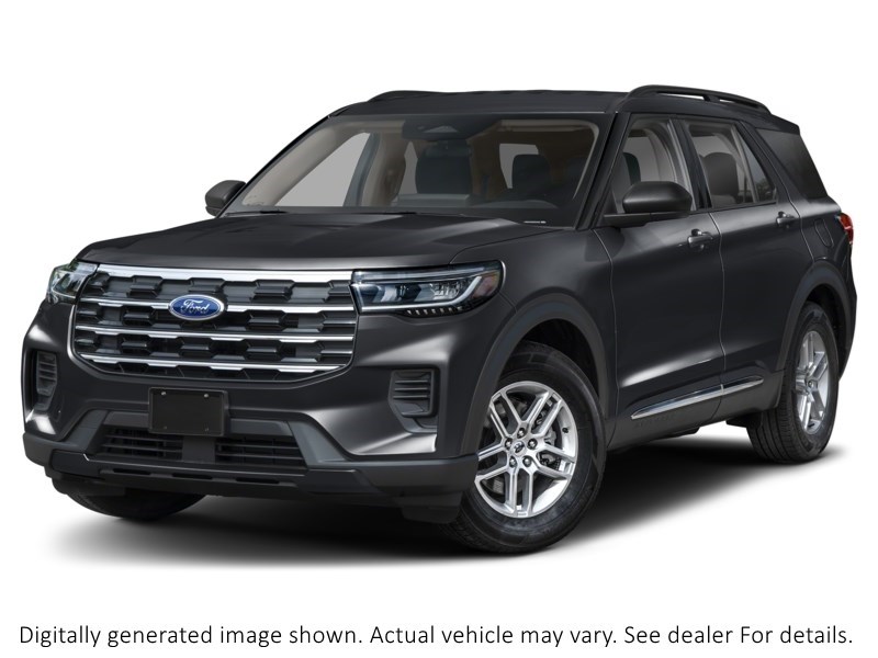 2026 FORD EXPLORER ACTIVE (100A) 4WD Agate Black Metallic  Shot 1