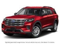 2027 Ford Explorer Active W/200A Pkg 4WD Ruby Red Metallic Tinted Clearcoat  Shot 1