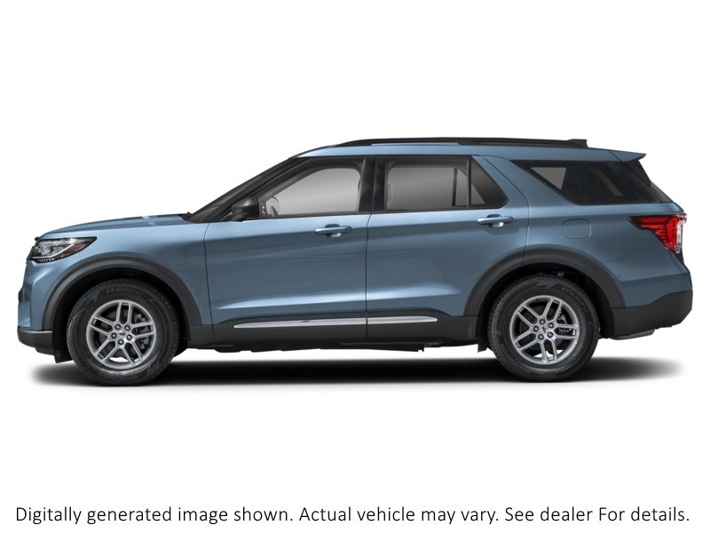 2025 Ford Explorer Active | 4WD  | ROOF | COMF PKG | PREM 20s Vapor Blue Metallic  Shot 3