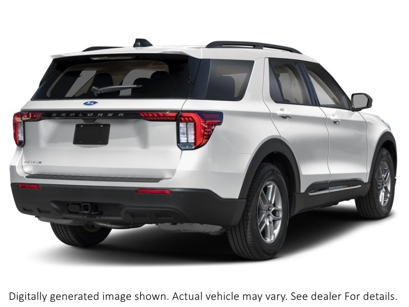 2026 Ford Explorer Active W/200A Pkg 4WD Space White Metallic  Shot 6