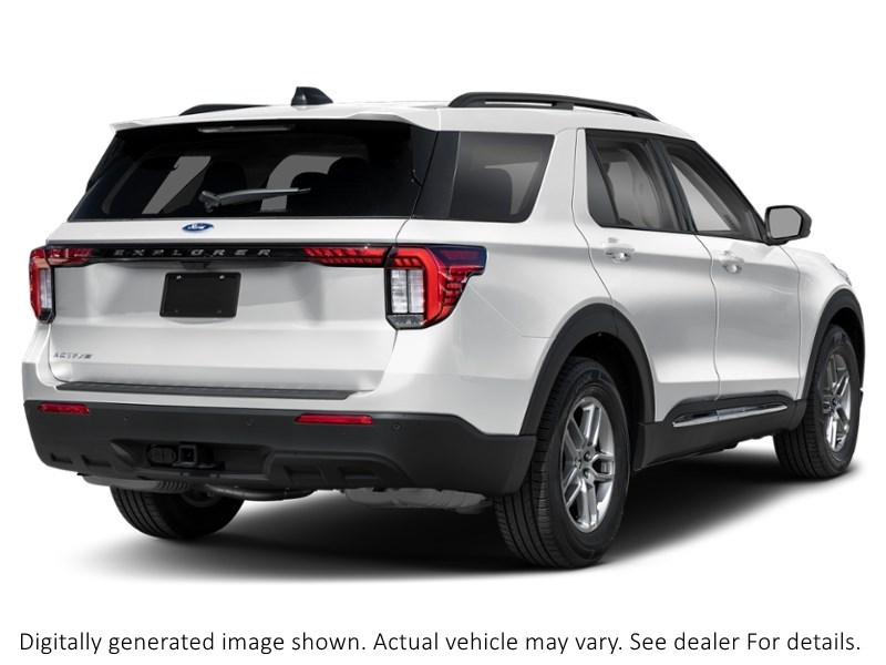 2026 Ford Explorer Active W/200A Pkg 4WD Space White Metallic  Shot 7