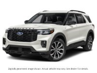 2026 FORD EXPLORER ST-LINE 4WD Star White Metallic Tri-Coat  Shot 4