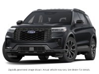 2025 FORD EXPLORER ST-LINE 4WD Agate Black Metallic  Shot 1