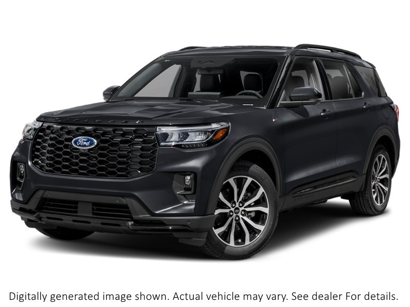 2026 Ford Explorer St-Line 4WD Agate Black Metallic  Shot 4