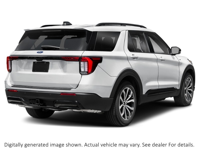 2026 Ford Explorer St-Line 4WD Space White Metallic  Shot 2