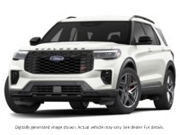2025 FORD EXPLORER ST 4WD Star White Metallic Tri-Coat  Shot 3