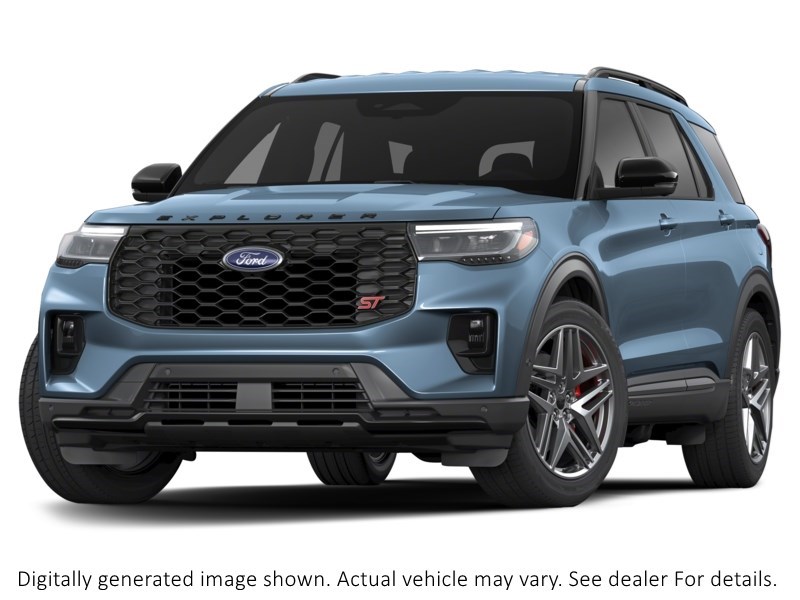 2025 FORD EXPLORER ST 4WD Vapor Blue Metallic  Shot 3