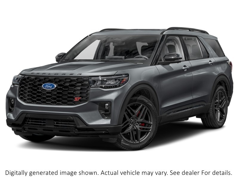 2025 Ford Explorer ST 4WD Carbonized Grey Metallic  Shot 19