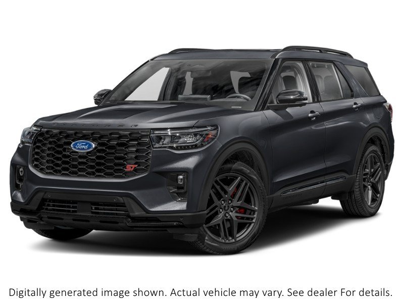 2026 Ford Explorer ST 4WD Agate Black Metallic  Shot 4