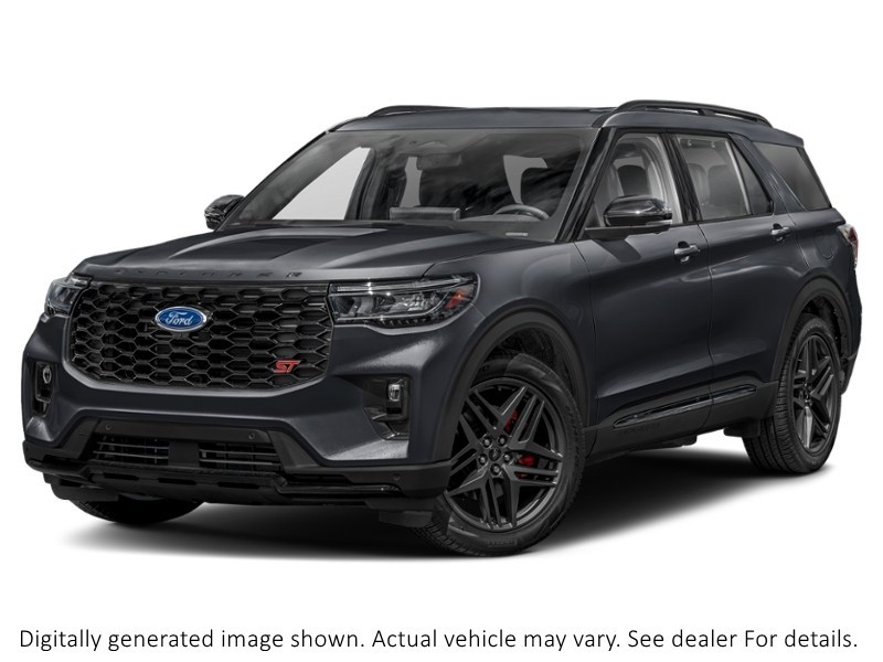 2026 Ford Explorer ST 4WD Agate Black Metallic  Shot 1