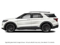 2026 FORD EXPLORER ST 4WD Star White Metallic Tri-Coat  Shot 3