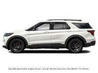 2025 Ford Explorer ST 4WD Star White Metallic Tri-Coat  Shot 3