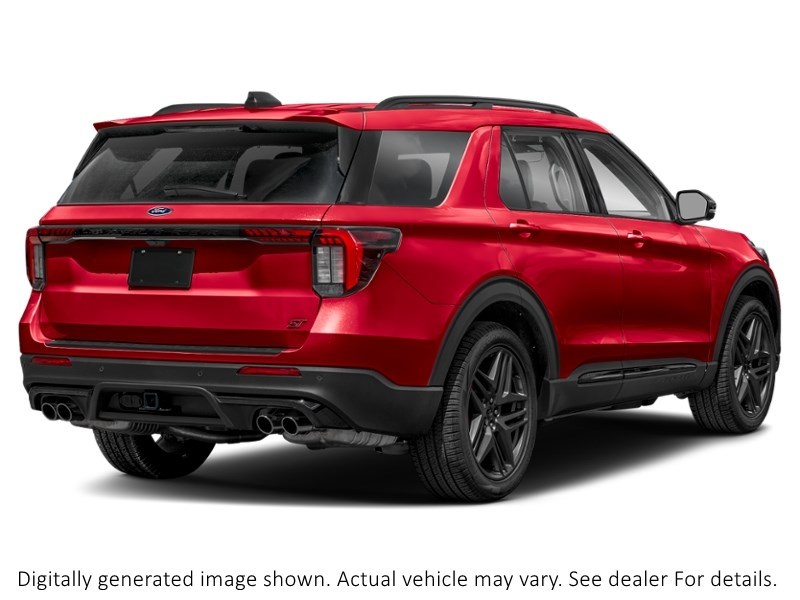 2025 Ford Explorer ST 4WD Rapid Red Metallic Tinted Clearcoat  Shot 12