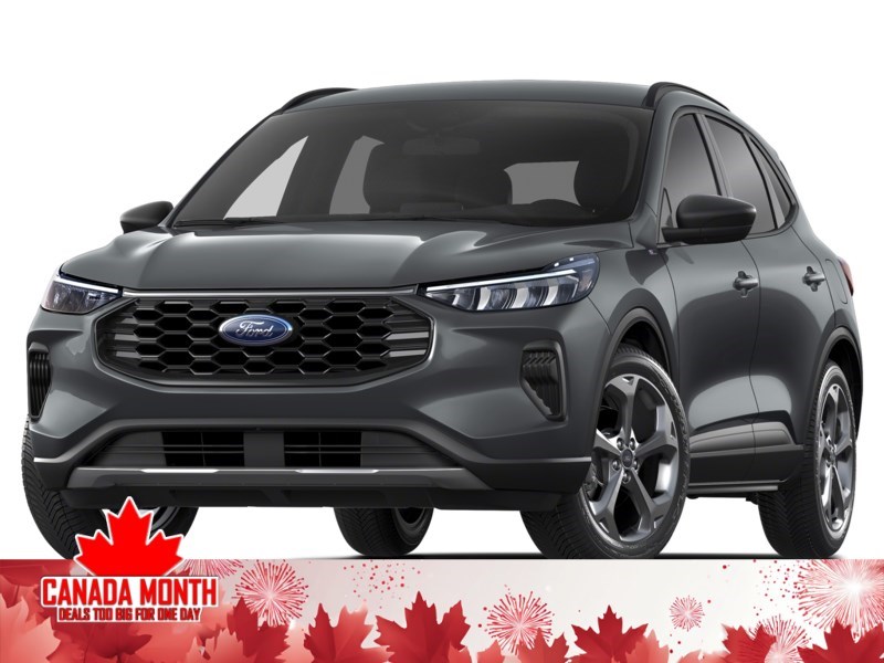 2025 Ford Escape ST-Line | AWD | 1.5L | NAV | HTD STR WHL | ADP CRZ Carbonized Grey Metallic  Shot 1