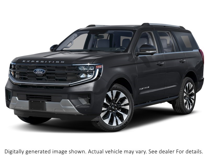 2026 Ford Expedition Platinum 4x4 Agate Black Metallic  Shot 4