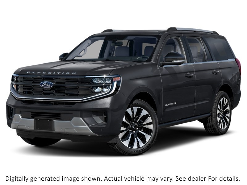 2025 Ford Expedition Platinum 4X4 Agate Black Metallic  Shot 1