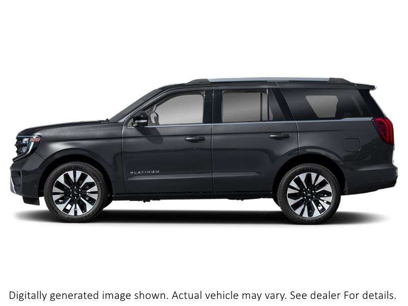 2025 Ford Expedition Platinum 4X4 Agate Black Metallic  Shot 3