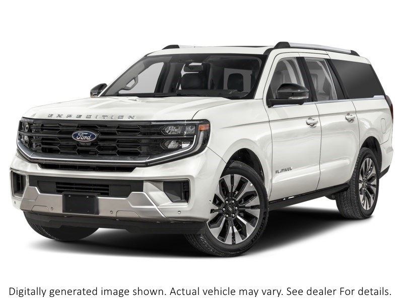 2026 Ford Expedition Max Platinum Max 4X4 Star White Metallic Tri-Coat  Shot 4