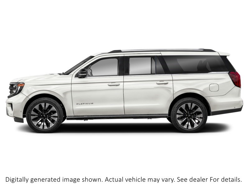 2026 Ford Expedition Max Platinum Max 4X4 Star White Metallic Tri-Coat  Shot 3