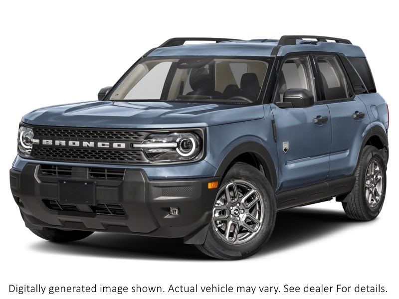 2026 Ford Bronco Sport Big Bend 4X4 Azure Grey Metallic Tri-Coat  Shot 1