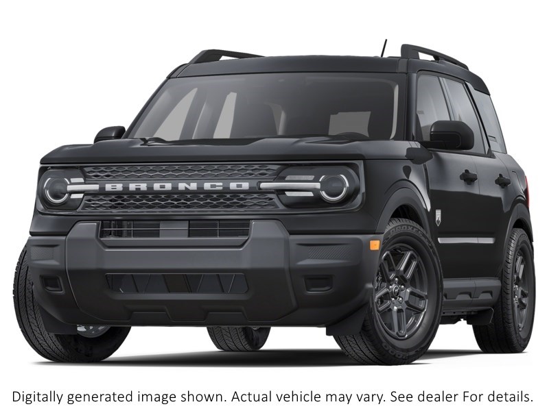 2025 FORD BRONCO SPORT BIG BEND 4X4 Shadow Black  Shot 2