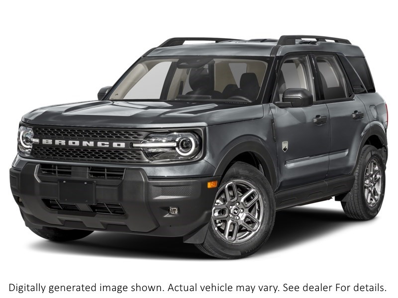 2025 FORD BRONCO SPORT BIG BEND 4X4 Carbonized Grey Metallic  Shot 1