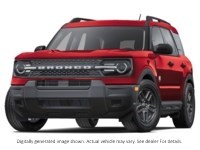2025 FORD BRONCO SPORT BIG BEND 4X4 Ruby Red Metallic Tinted Clearcoat  Shot 2