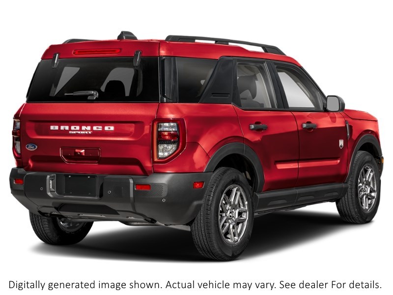 2026 Ford Bronco Sport Big Bend 4X4 Ruby Red Metallic Tinted Clearcoat  Shot 6
