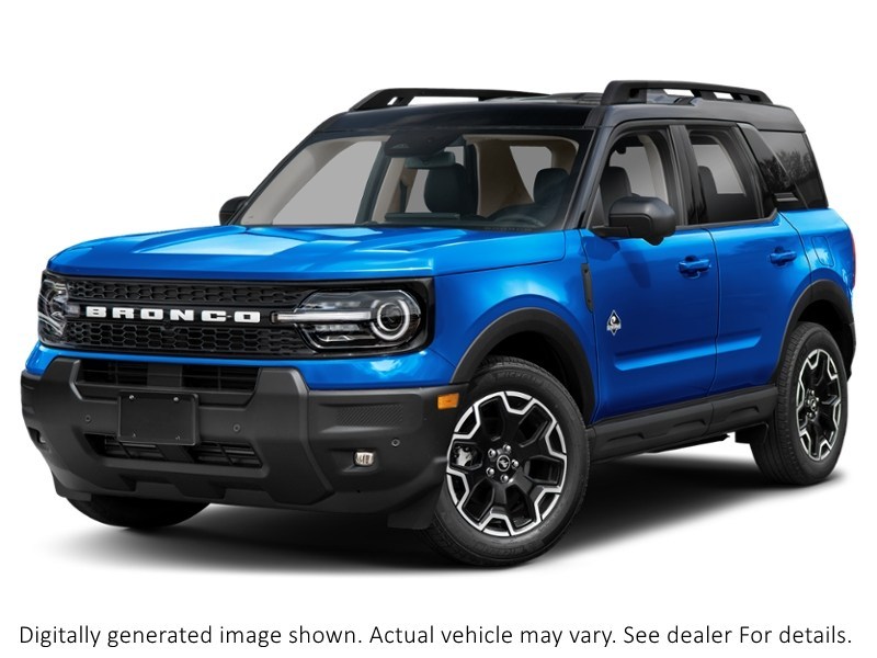 2026 Ford Bronco Sport Outer Banks 4X4 Velocity Blue Metallic  Shot 4