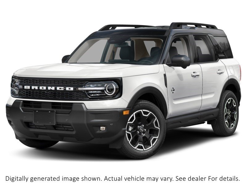 2026 Ford Bronco Sport Outer Banks 4X4 Oxford White  Shot 1
