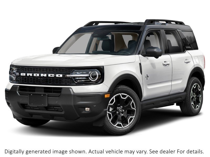2026 Ford Bronco Sport Outer Banks 4X4 Oxford White  Shot 1