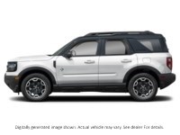 2026 Ford Bronco Sport Outer Banks 4x4 Space White Metallic  Shot 3