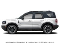 2026 Ford Bronco Sport Outer Banks 4X4 Space White Metallic  Shot 3