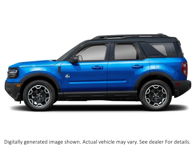 2026 Ford Bronco Sport Outer Banks 4X4 Velocity Blue Metallic  Shot 5
