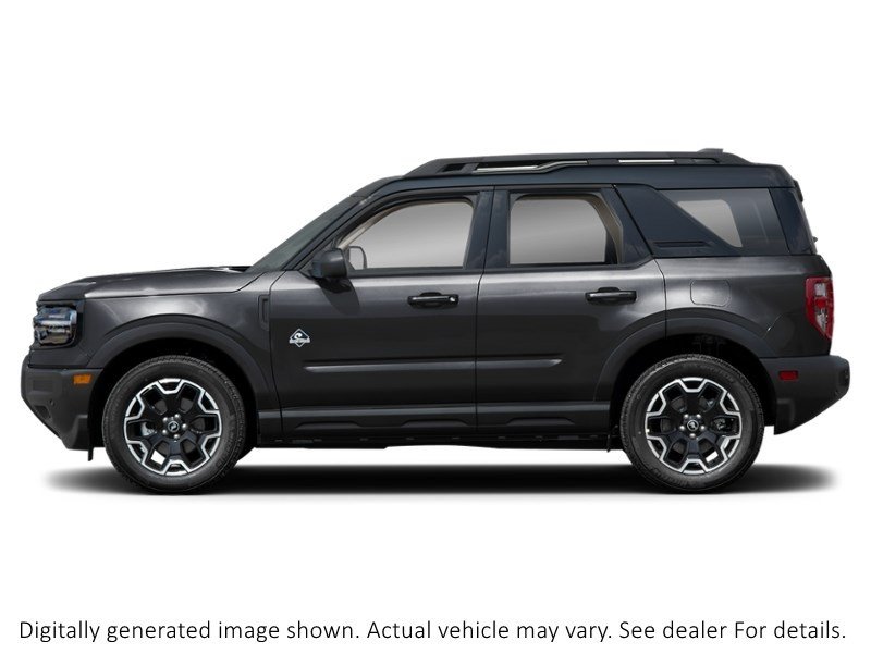 2026 Ford Bronco Sport Outer Banks 4X4 Shadow Black  Shot 3