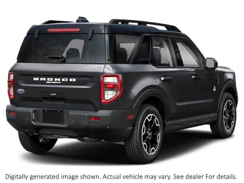 2026 Ford Bronco Sport Outer Banks 4X4 Shadow Black  Shot 2
