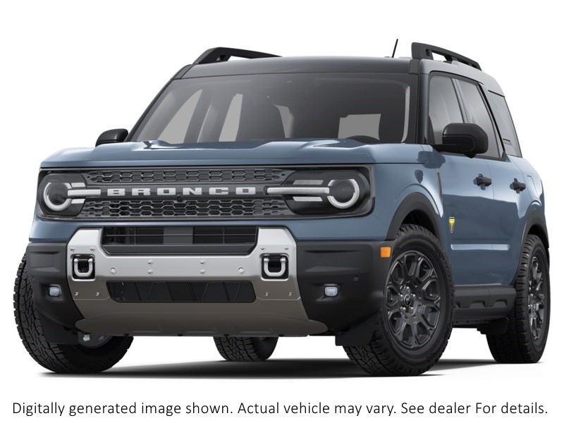 2025 Ford Bronco Sport Badlands | 4X4 | 2.0L | ROOF | TECH PKG Azure Grey Metallic Tri-Coat  Shot 9