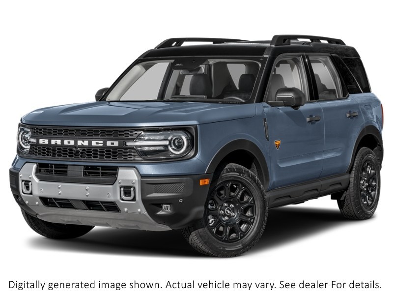 2026 Ford Bronco Sport Badlands 4X4 Azure Grey Metallic Tri-Coat  Shot 20