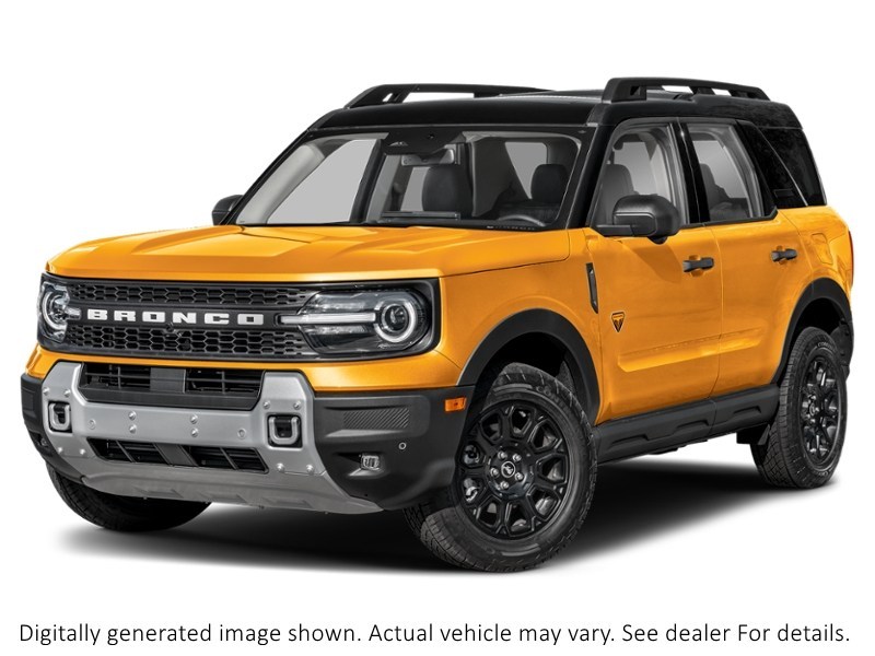2026 Ford Bronco Sport Badlands 4X4 Orange Fury Metallic Tri-Coat  Shot 24
