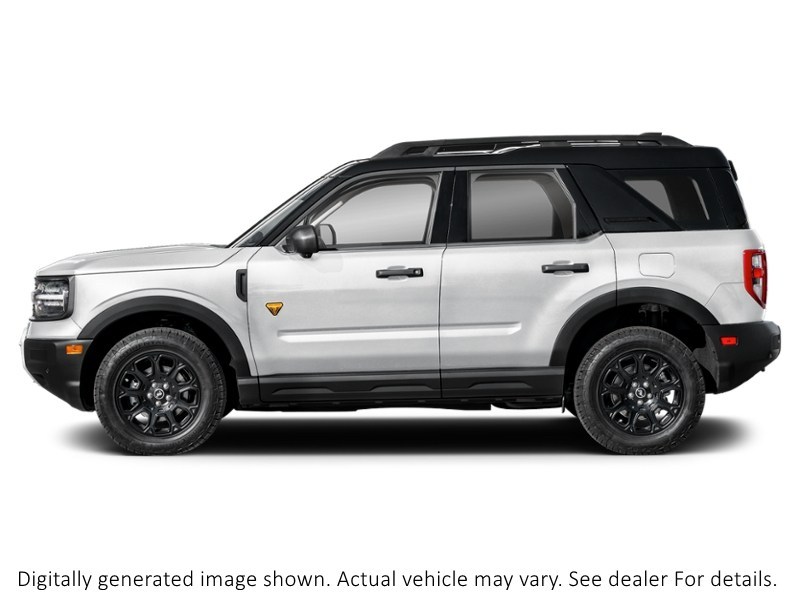 2026 Ford Bronco Sport Badlands 4X4 Space White Metallic  Shot 6