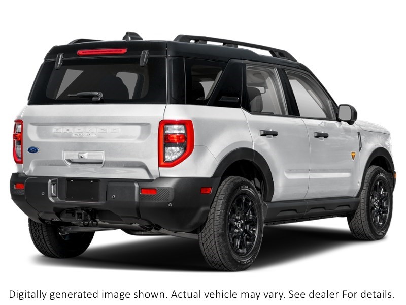 2026 Ford Bronco Sport Badlands 4X4 Space White Metallic  Shot 2