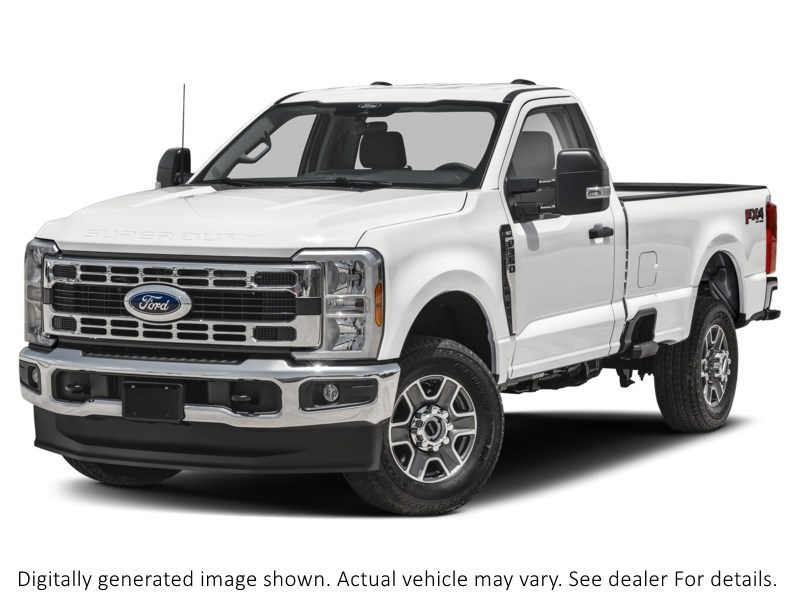 2026 Ford F-350 XLT 4WD Reg Cab 8' Box Oxford White  Shot 4