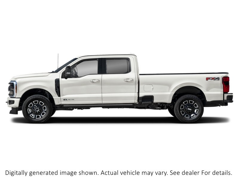 2027 Ford Super Duty F-350 Drw Platinum 4WD Crew Cab 8' Box Star White Metallic Tri-Coat  Shot 5