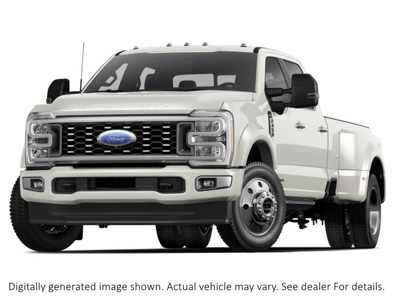 2026 Ford F-450 Platinum 4WD Crew Cab 8' Box Star White Metallic Tri-Coat  Shot 2