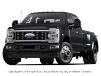 2025 Ford Super Duty F-450 Drw Platinum 4WD Crew Cab 8' Box Agate Black Metallic  Shot 2