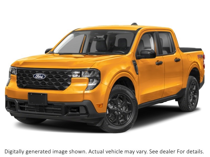 2026 FORD MAVERICK XLT AWD SUPERCREW Orange Fury Metallic Tri-Coat  Shot 4